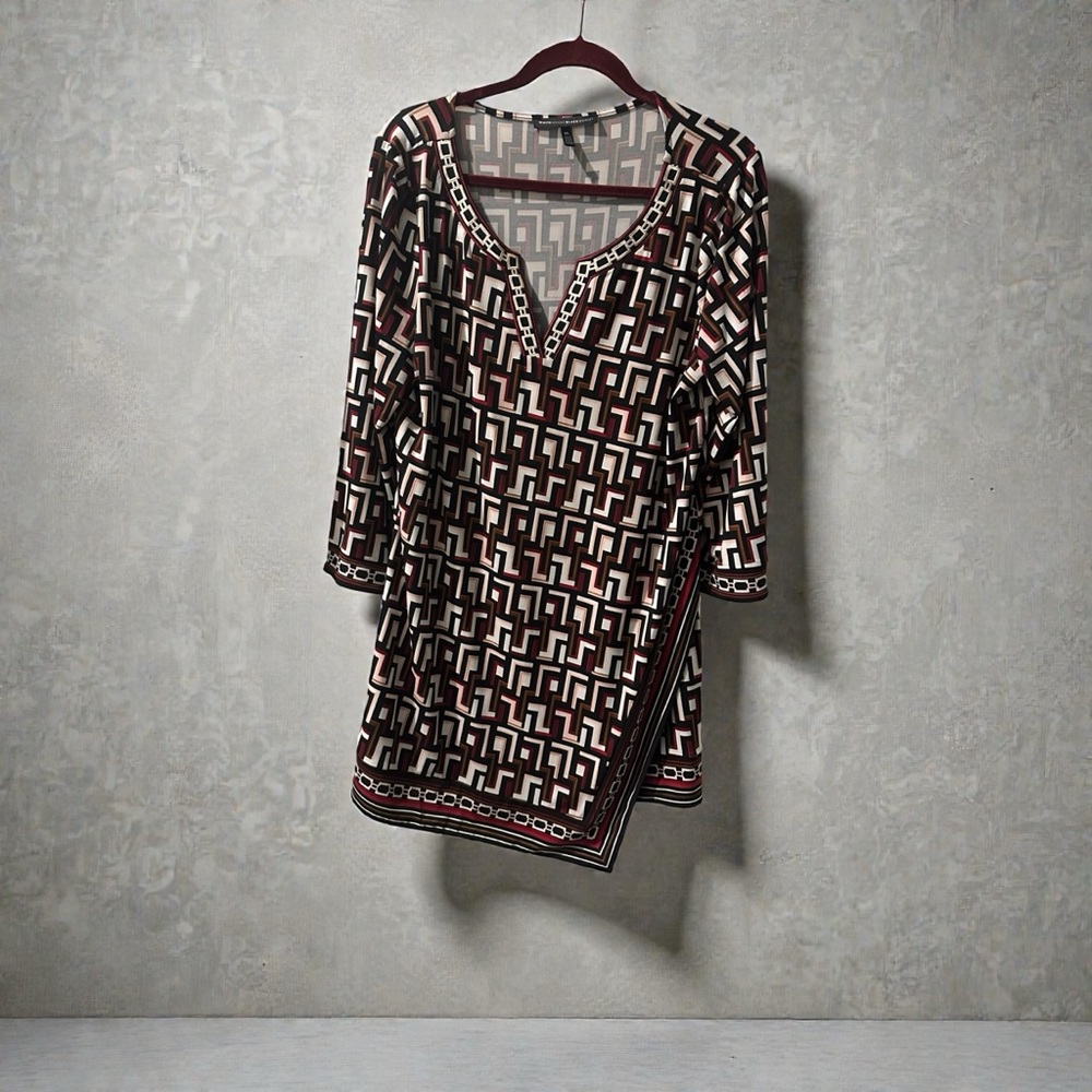 White House Black Market Mock Wrap Dress/Tunic